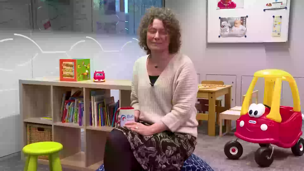 je kindje praat tegen je